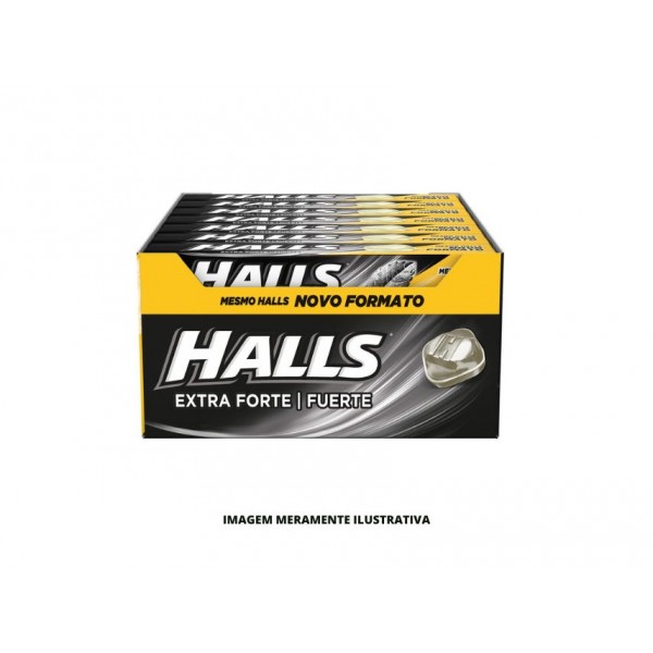 BALA - HALLS - 27,5g EXTRA FORTE - DP21